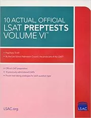 10 Actual, Official LSAT PrepTests Volume VI