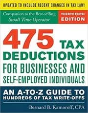 475 Tax Deductions for Businesses and Self-Employed Individuals
