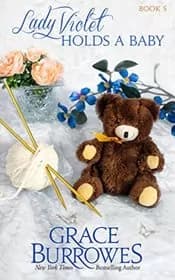 Lady Violet Holds a Baby