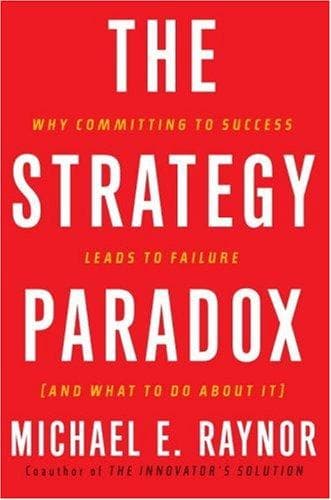 The Strategy Paradox